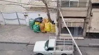 شهرداری تهران از هر فرصتی برای شانه خالی کردن از جمع آوری اصولی زباله استفاده می کند!  + فیلم