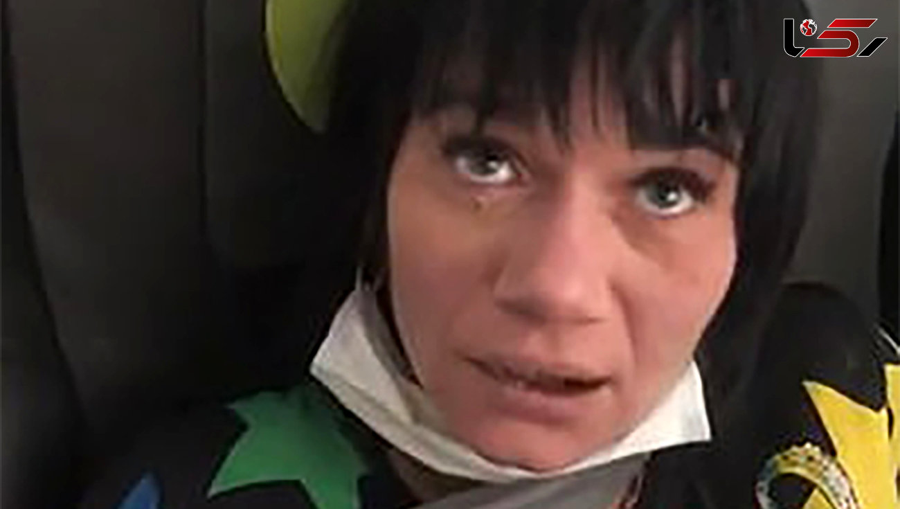 رفتار غیر اخلاقی یک زن در هواپیما / او ناگهان لباس هایش را درآورد  ! + فیلم / روسیه