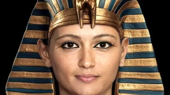 ماجرای اولین فرعون زن تاریخ + تصاویر شبیه سازی شده از چهره او