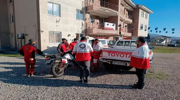 جستجوی امدادگران برای نجات جوان گمشده در جنگل کلاردشت 