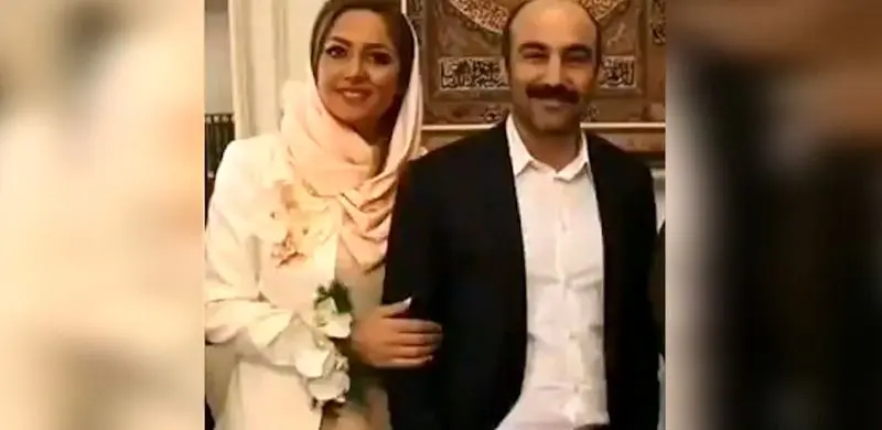  محسن تنابنده و همسرش