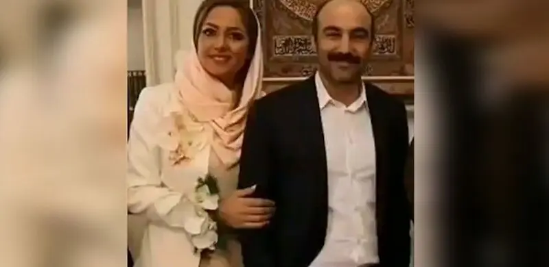  محسن تنابنده و همسرش
