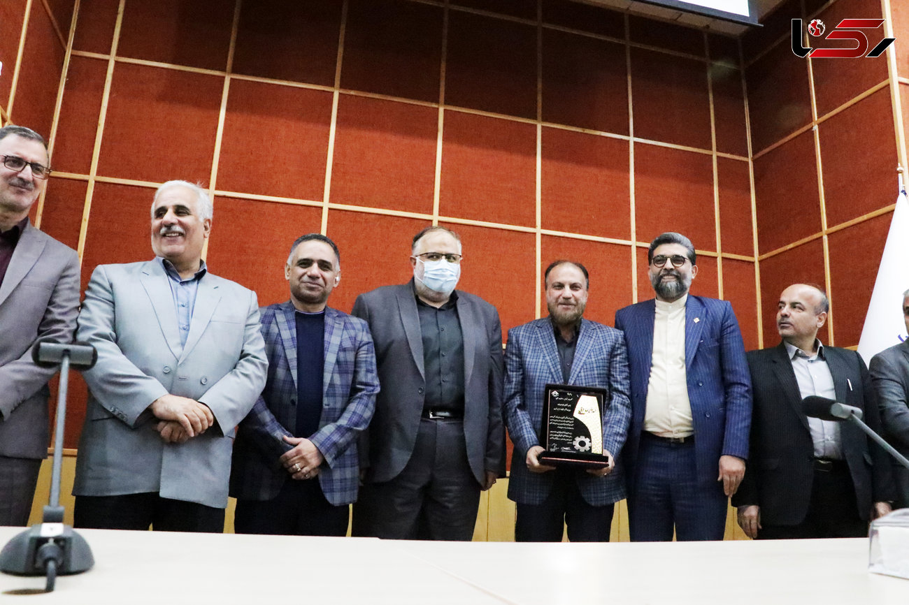 تجلیل شرکت فولاد خرمدشت به عنوان صنعتگر برتر استان قزوین