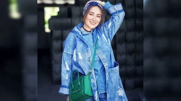 رونمایی از تیپ جنجال بهاره افشاری+عکس