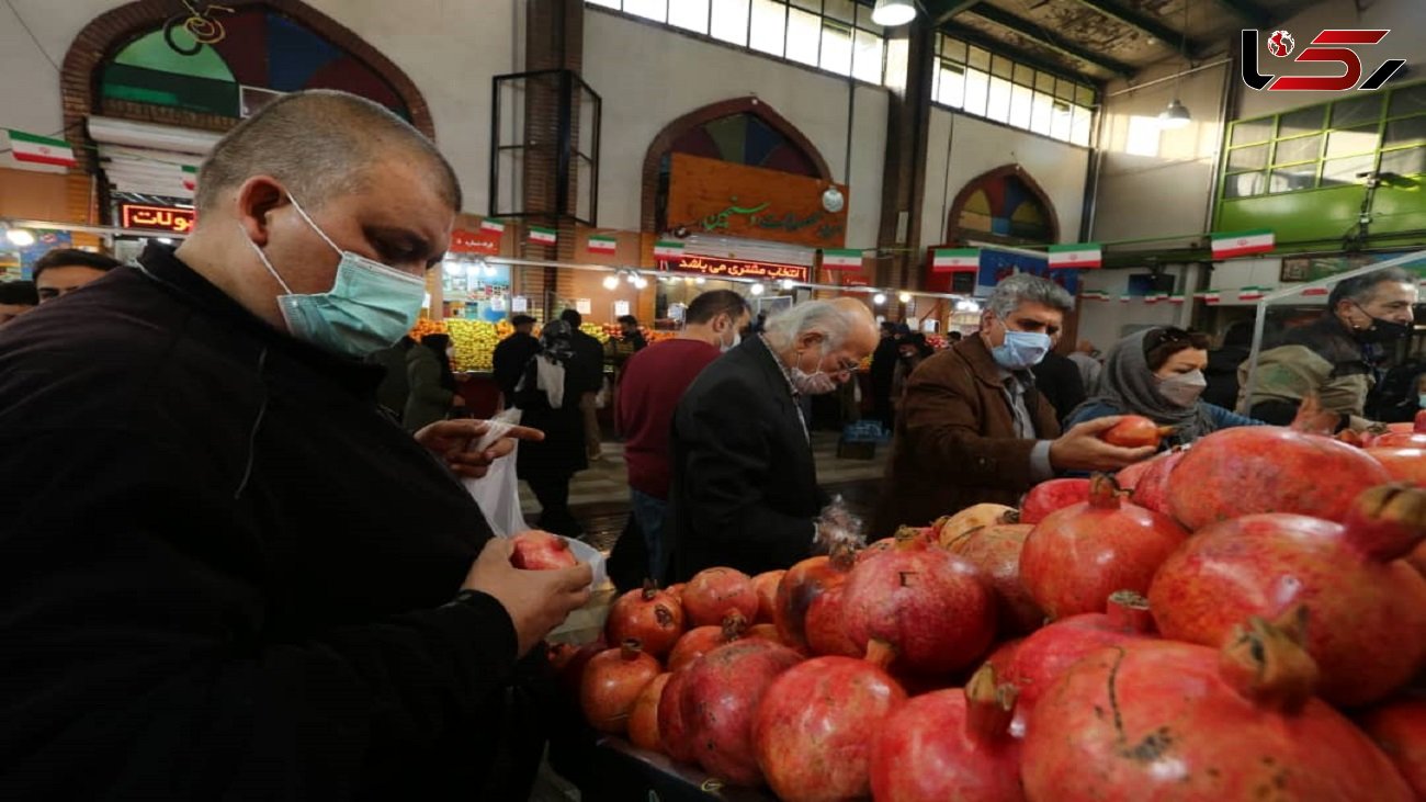 مشتریان میادین میوه و تره بار در شب یلدا یک و نیم برابر شد