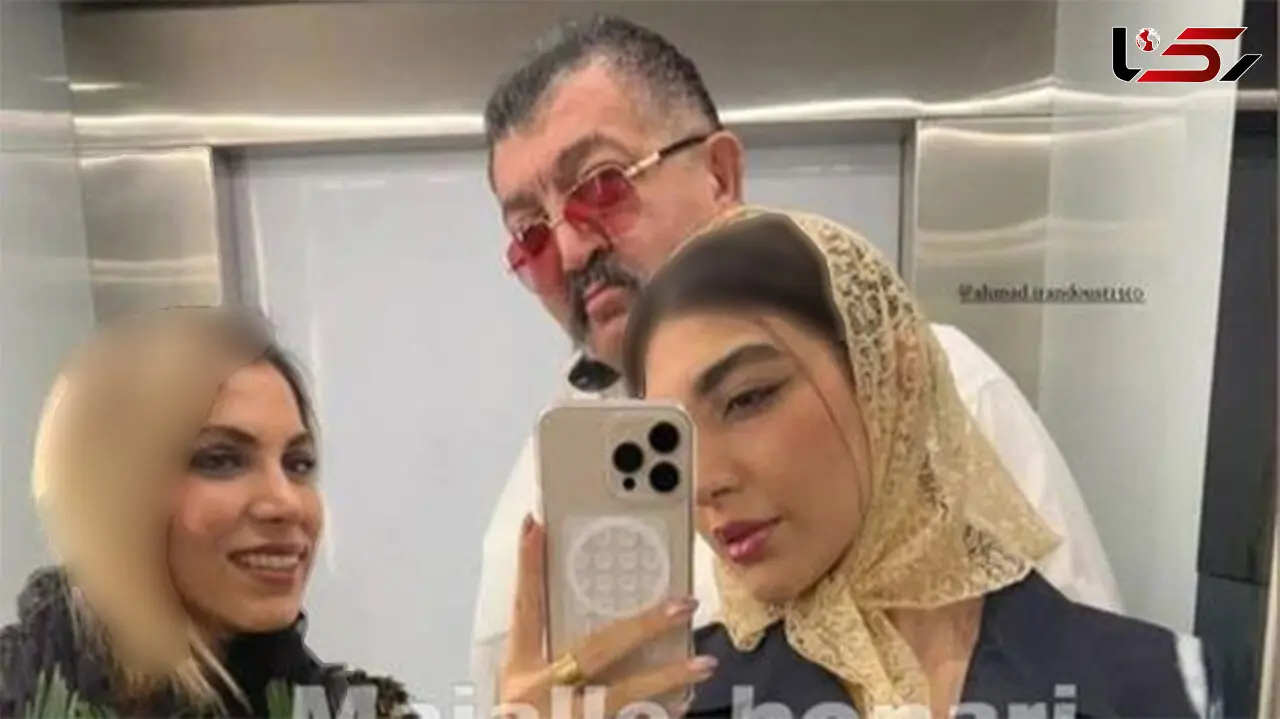 جدیدترین عکس زن زیبا و دختر احمد ایراندوست ملقب به غول برره