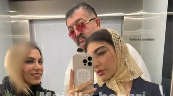 جدیدترین عکس زن زیبا و دختر احمد ایراندوست ملقب به غول برره