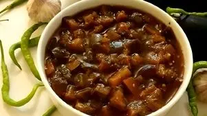 ترشی بادمجان بوشهری با تمر هندی و خرما؛ یک طعم جنوبی فوق‌ العاده