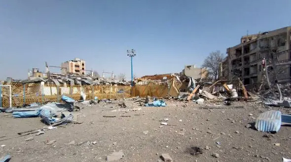 تخریب 2 سالن دیگر کشتی در تهران/ حبیبی: همه چیز از بین رفت