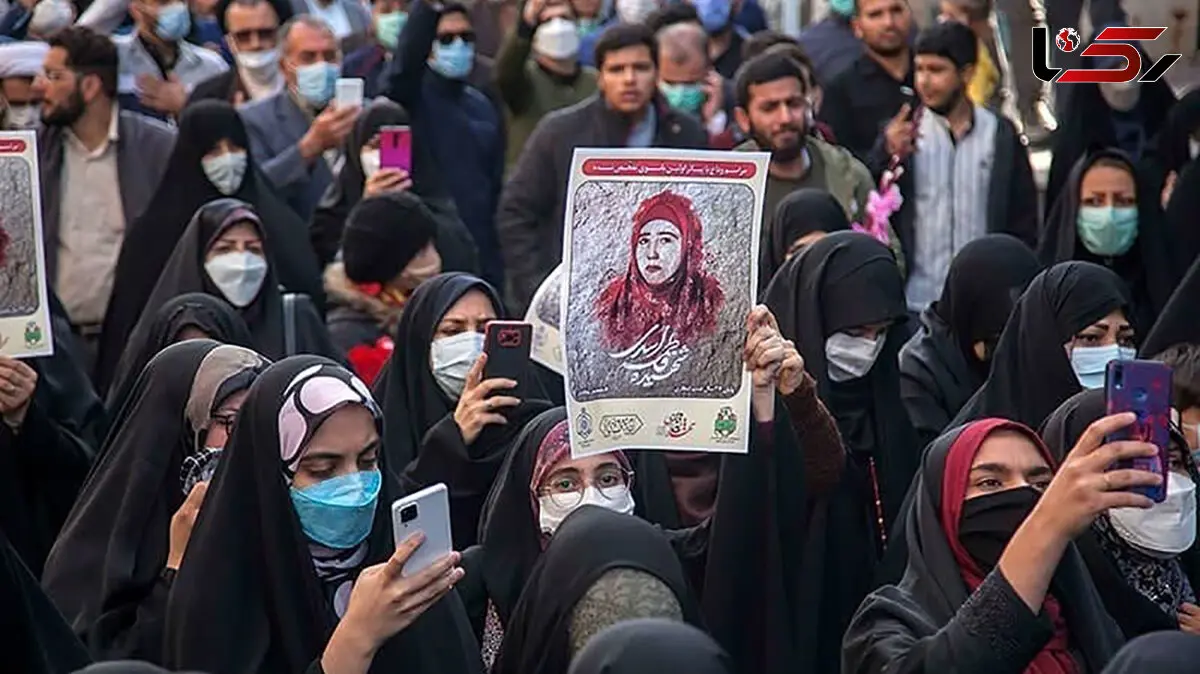 پیکر شهیده فاطمه اسدی ‌در امامزاده هاجره آرام گرفت