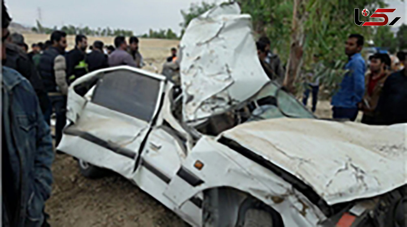 تصادف در محور ایرانشهر-بم 4 کشته برجای گذاشت