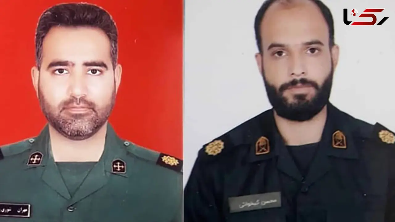 عکس 2 شهید که در درگیری اشرار به شهادت رسیدند / شب گذشته رخ داد
