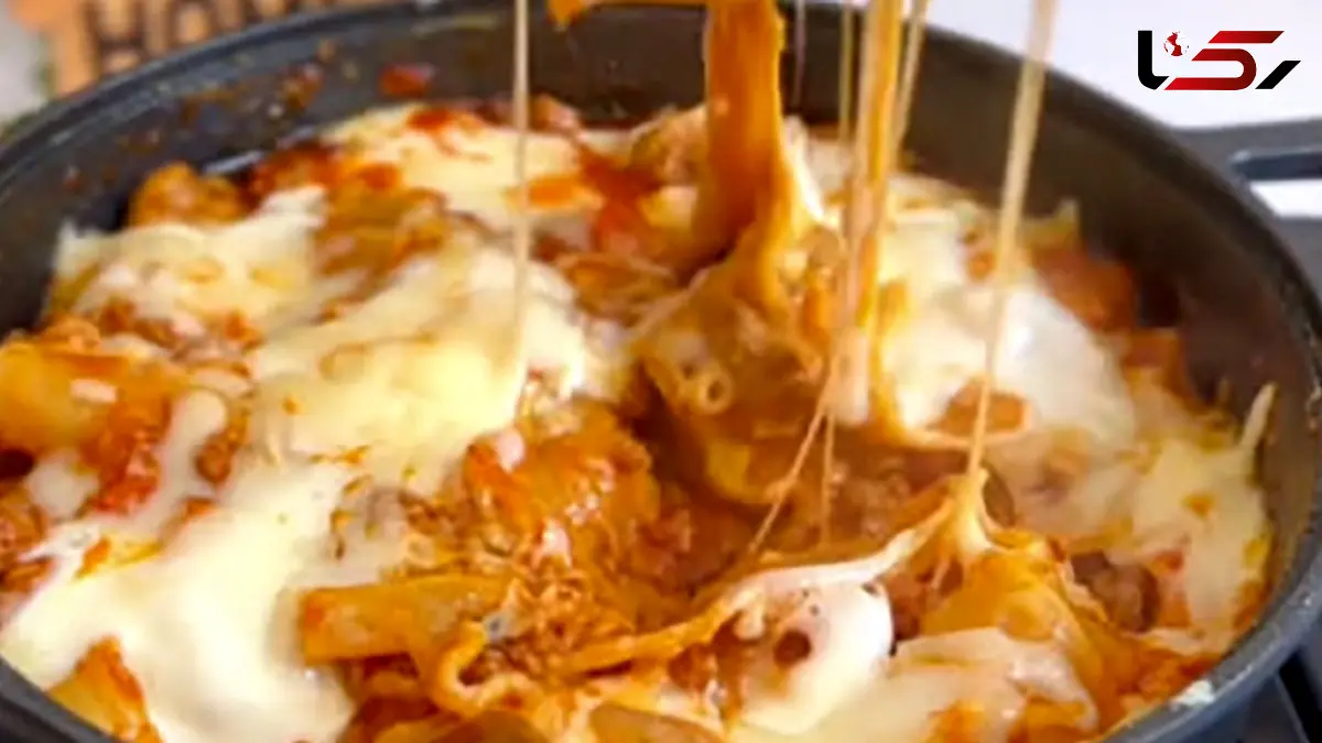 فیلم طرز تهیه لازانیا با گوشت چرخ کرده 