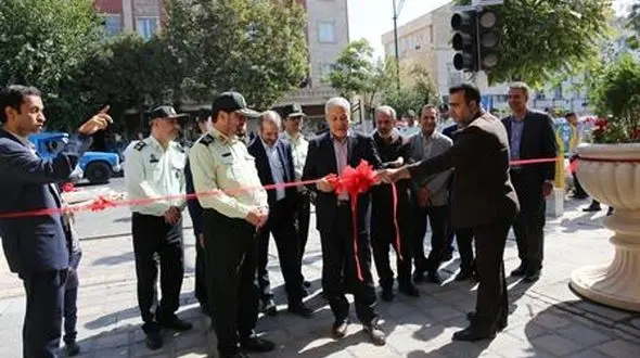 مراسم رونمایی از سر در تاریخی پلیس آگاهی تهران بزرگ + عکس