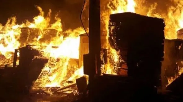 انفجار مرگبار مخزن گاز در فولاد خالدآباد