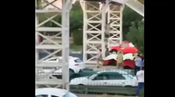 فیلم لحظه خودکشی جوان ۱۹ ساله در حوالی پاسگاه نعمت آباد