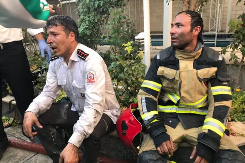 مصدومان آتش سوزی یک واحد مسکونی در قزوین به ۱۸ نفر رسید