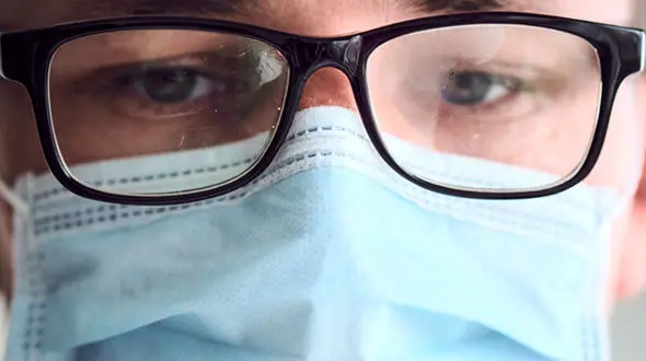 چگونه با عینک ماسک بزنیم؟