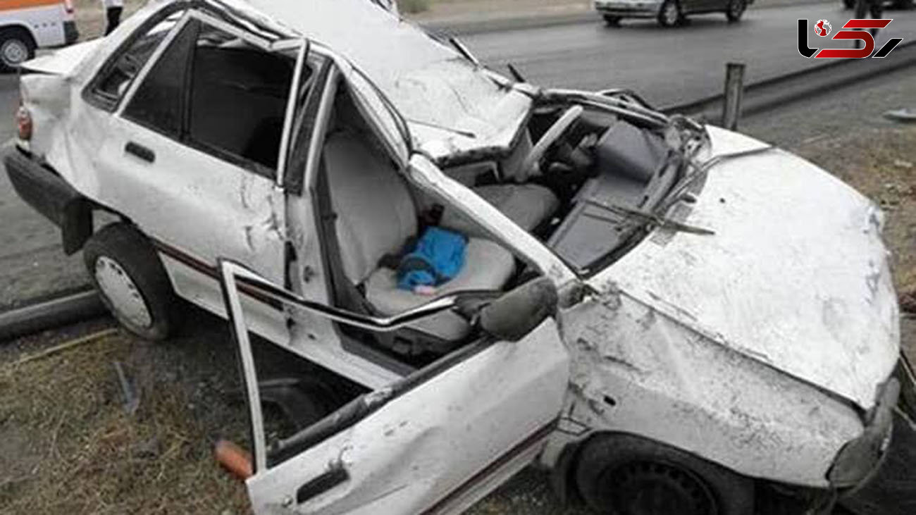 5 کشته و زخمی در واژگونی یک خودرو در جاده اردبیل
