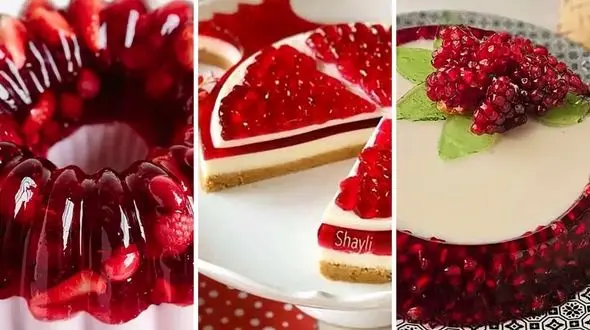 خاص‌ ترین مدل‌ های ژله یلدا برای یک شب فراموش‌ نشدنی! / فیلم