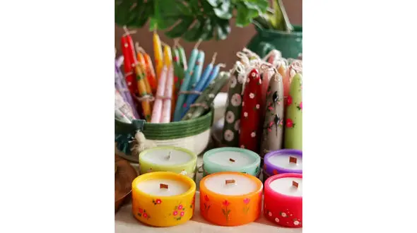 شمع های رنگی و خاص برای نوروز + عکس
