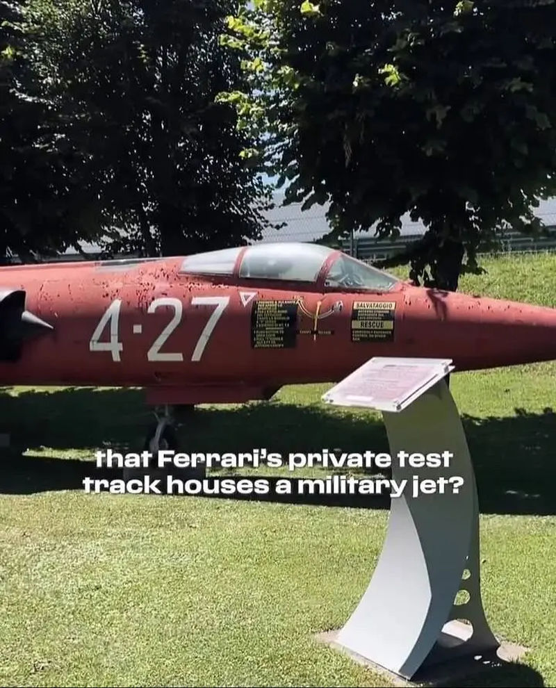 هواپیمای F-104G استارفایتر که توسط نیروی هوایی ایتالیا به فراری اهدا شد
