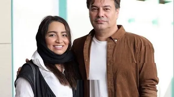 سلفی عاشقانه پیمان قاسم خانی با همسر دومش در اسپانیا