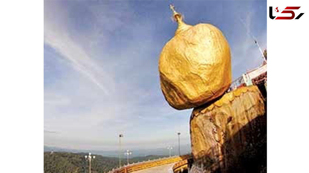 بزرگ‌ترین صخره طلایی جهان + عکس