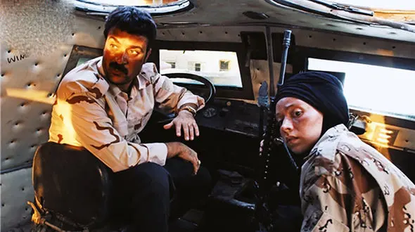 استایل خز خانم داعشی سریال پایتخت