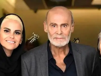 عکس سفر در زمان /  «جمشید هاشم پور» در 27 سالگی در کنار «لی‌لی رضوانی»؛ سال 1350چه موهای پرپشتی ....