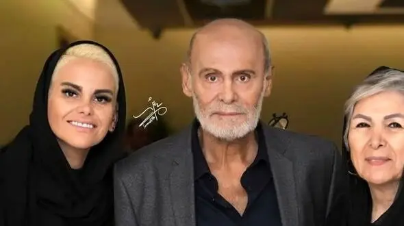 عکس سفر در زمان /  «جمشید هاشم پور» در 27 سالگی در کنار «لی‌لی رضوانی»؛ سال 1350چه موهای پرپشتی