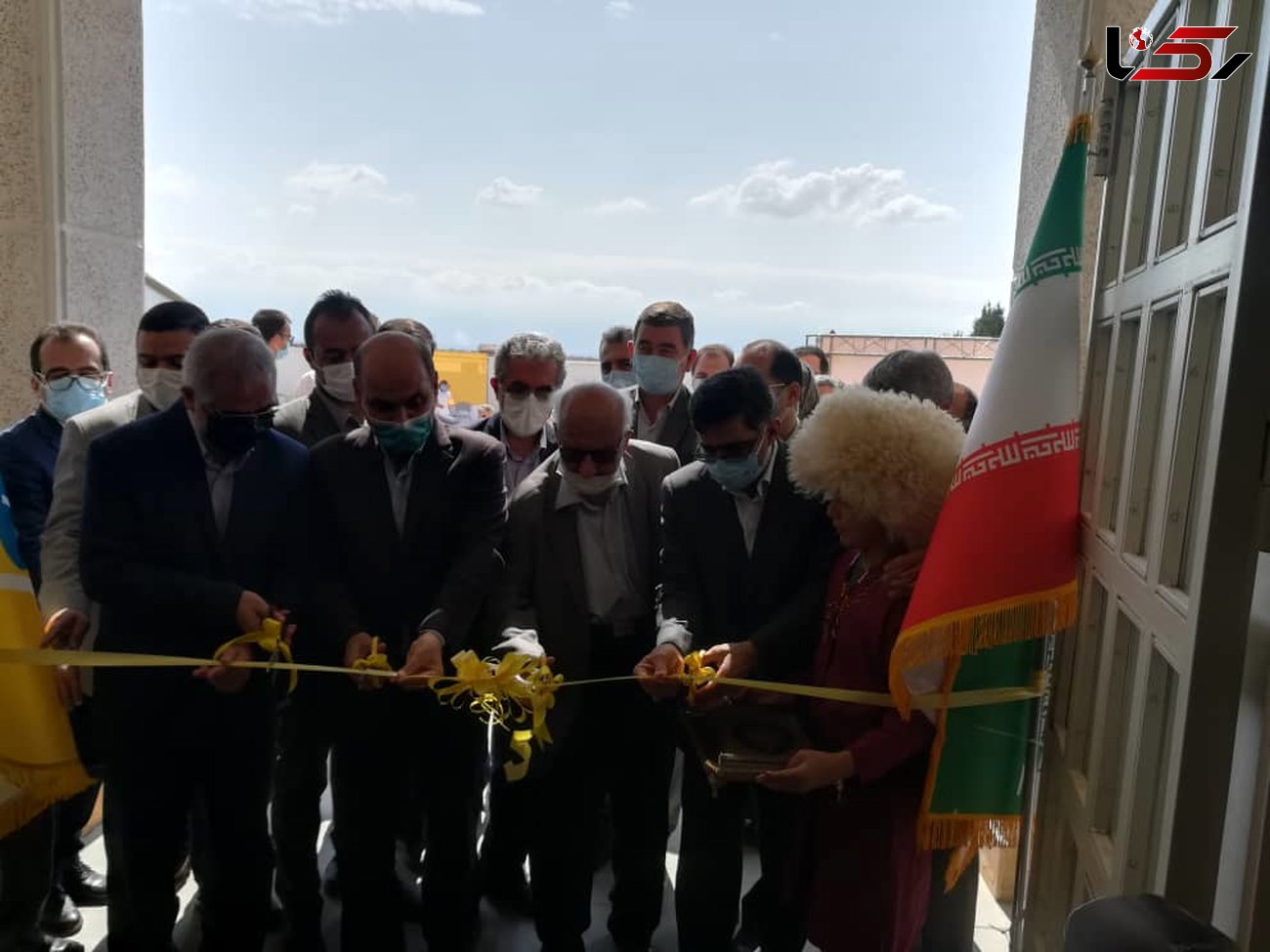دبیرستان  پسرانه ایرانسل در گلستان افتتاح شد