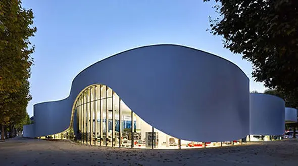 کتابخانه دیجیتال و فوق مدرن در فرانسه +تصاویر جذاب 