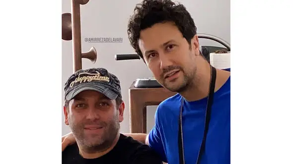 تولد امیر رضا دلاوری در کنار شاهرخ استخری + عکس های شوکه کننده