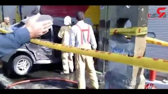 تصادف مرگبار تیبا در خزانه بخارایی + فیلم 