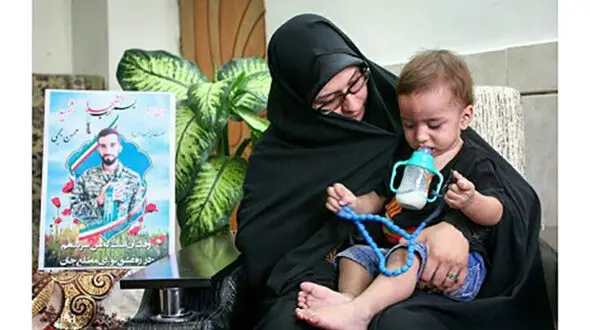 پیام همسر شهید حججی برای شهدای جهادی