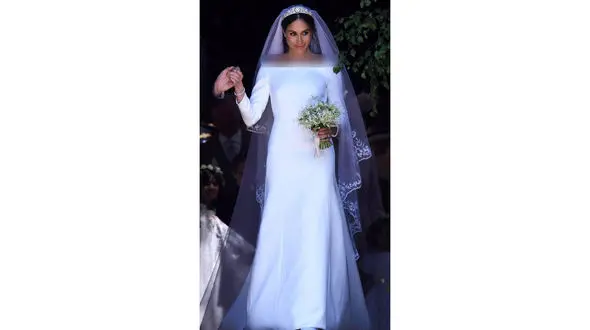 طرح لباس عروس خانواده سلطنتی انگلیس دزدی از آب در آمد! +عکس