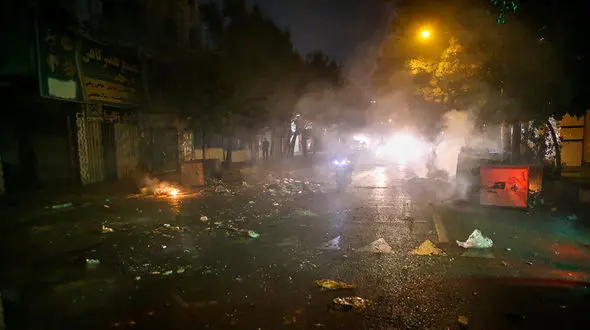 عکس های تکاندهنده جدید از تجمعات در تهران /  ببینید