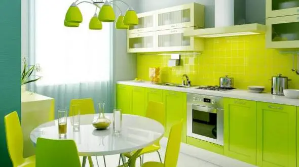تابوشکنی در انتخاب رنگ دکوراسیون آشپزخانه