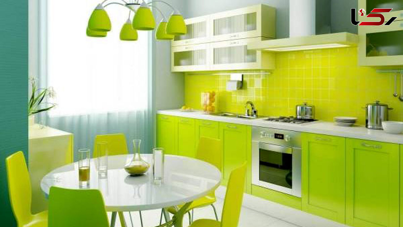 تابوشکنی در انتخاب رنگ دکوراسیون آشپزخانه