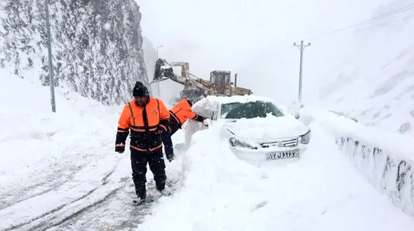 جاده چالوس باز شد 