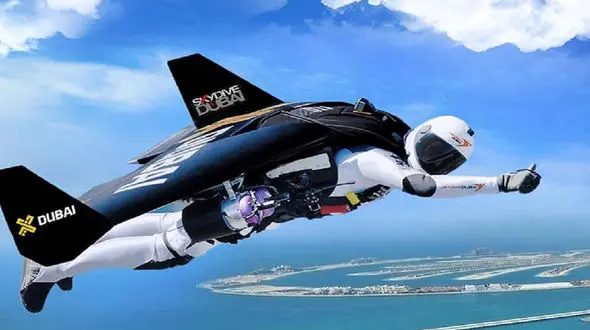 صفر تا صد پرواز با جت پک + فیلم