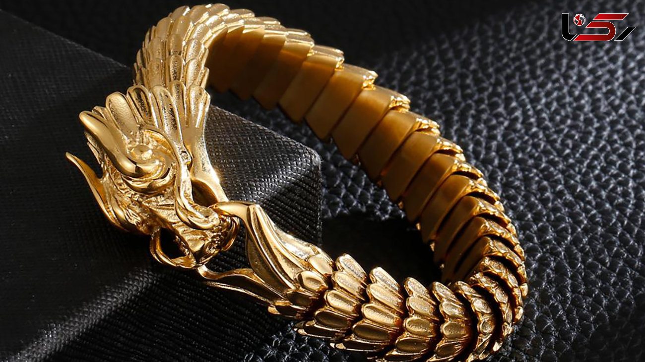 دستبند طرح اژدها بهترین عیدی سال 1403 + عکس