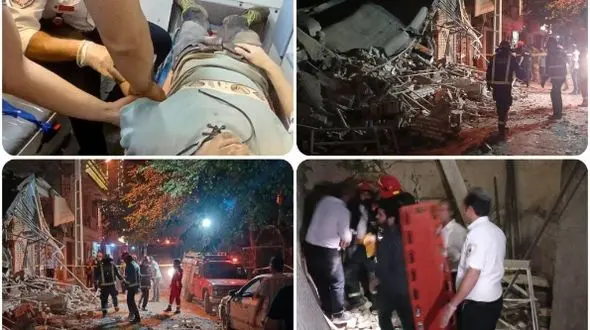 وقوع انفجار ناشی از نشت گاز در نیشابور/ ۷ نفر مصدوم شدند