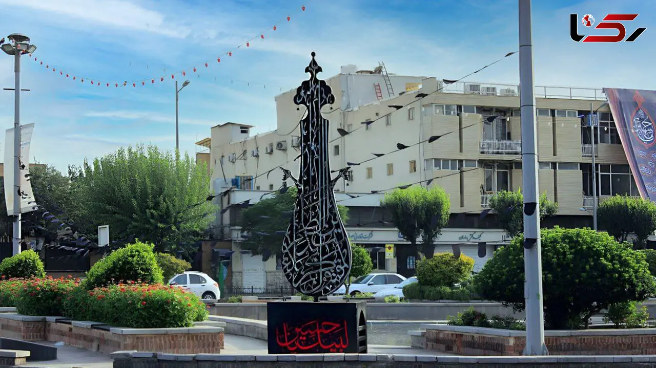 خط ایرانی بر قامت عَلَم عاشورا؛ روایت هنر در مسیر انتظار