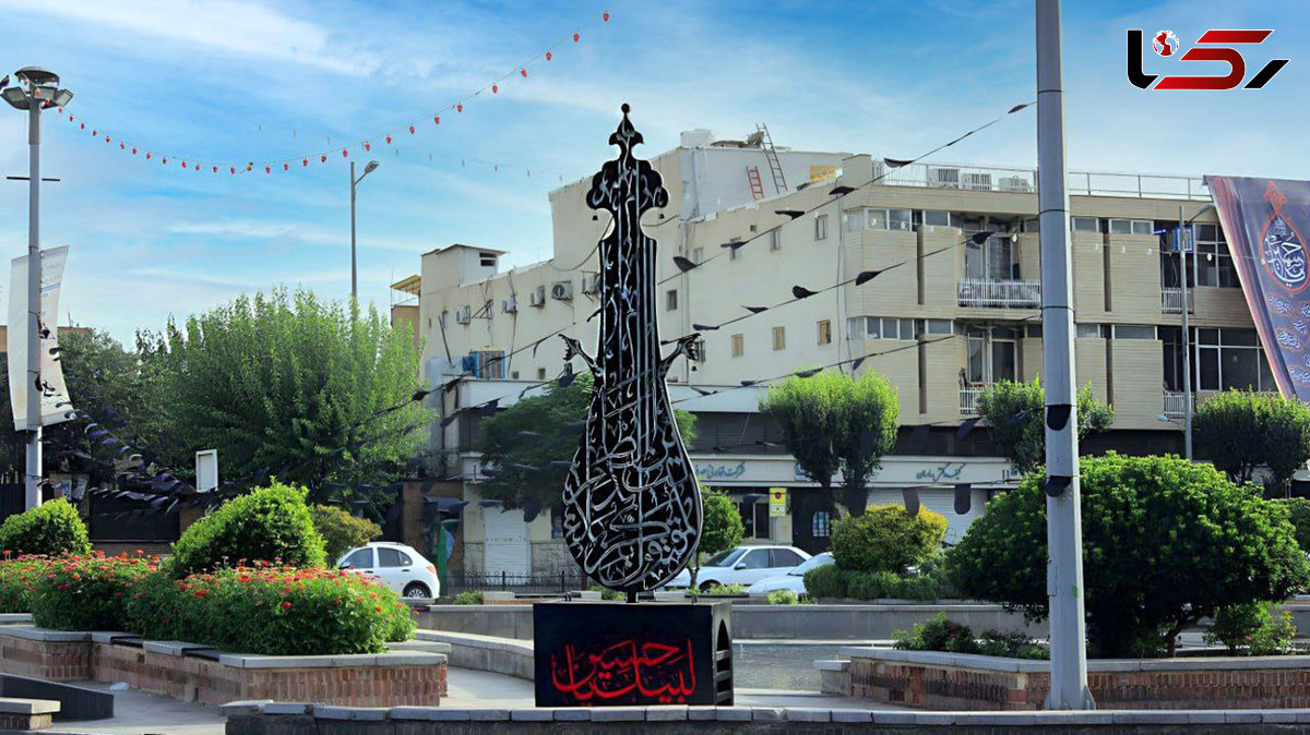 خط ایرانی بر قامت عَلَم عاشورا؛ روایت هنر در مسیر انتظار