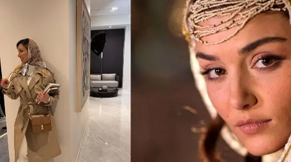 شباهت جالب دکوراسیون اروپایی خانه مینا مختاری همسر بهرام رادان به هانده ارچل!