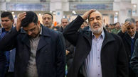 عکس سرلشکر سلامی در نماز جمعه تهران با پوششی متفاوت