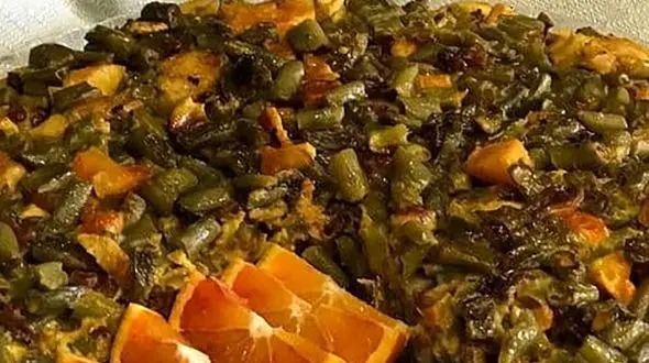 کوکوی لوبیا سبز 