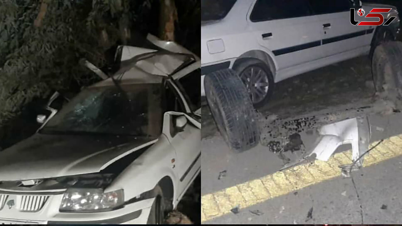 اولین عکس ها از تصادف مرگ آور خوزستان / 10 کشته و زخمی 